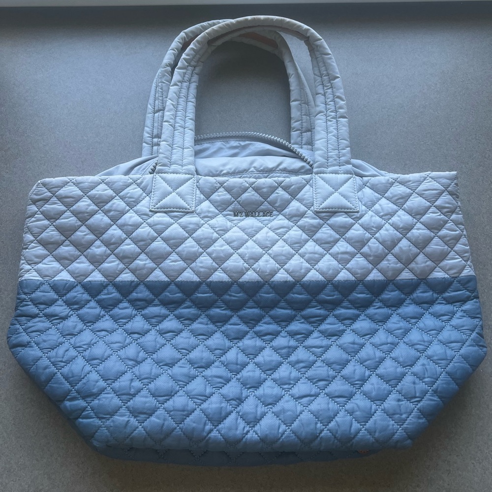 MZ Wallace Medium metro Tote gray/Blue